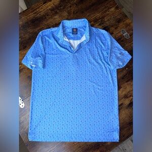 Men's Blue Polo Shirt‎